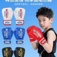 Kids' Boxing Gloves for Training, Muay Thai, Kickboxing, and Punching Bag Work
