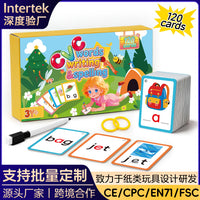 Educational Flashcards for CVC Words & English Phonics - Kids Learning Cards 3-6 Years