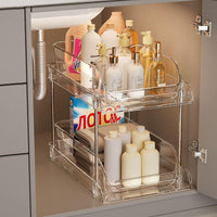 Luxury Multi-layer Pull-out Cup Drying Rack for Kitchen Countertop Organization