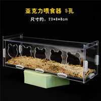 Rutine Chicken Feeding Platform Landscape Stand for Feeder and Waterer Mesh Table Pet Supplies