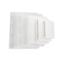 Frosted Translucent PP Loose Leaf Binder Cover for A4 B5 A5 A6 A7 Notebooks and Planners