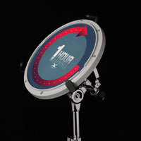 12-inch Drum Practice Pad Set with Metronome for Beginners - Silent Drum Training Kit