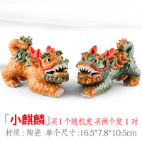 Ceramic Turtle Figurines for Aquarium and Micro Landscape Decor