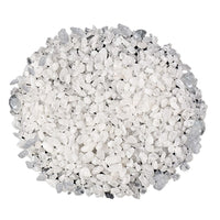 Natural Clear White Crystal Crushed Stones for Purification and Decoration