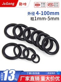 Nitrile Rubber O-Ring Seal Assortment Kit for High Temperature and Waterproof Applications