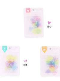 Cute Cartoon Shaped Paper Clips, 24-Pack Plastic Bookmark Clips for Office and School