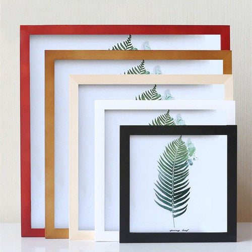 Square Wall-Mounted Picture Frame for Cross Stitch, Calligraphy, and DIY Art Display