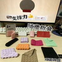 Flexible Suction Cup Phone Holder for Desk & Car - Portable Multi-functional Stand