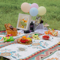 Ultrasonic Washable Moisture-Proof Camping Mat Outdoor Picnic Blanket with Thickened Waterproof Design