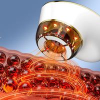 7-Color LED Microcurrent Facial Massager with Vacuum Suction for Lifting & Firming