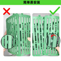 Upgraded Adjustable Interlocking Plastic Tree Trunk Protector Plant Guard for Garden