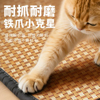 Pet Cooling Mat for Cats and Dogs, Scratch-Resistant Summer Sleeping Pad