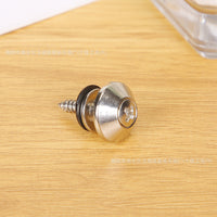 Guitar Strap Buttons Anti-Slip Metal End Pin for Acoustic Electric Guitars