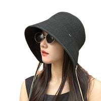 Women's Foldable Sun Protection Bucket Hat for Beach Travel