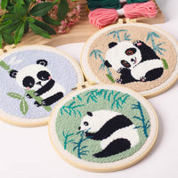 Punch Needle Embroidery DIY Craft Kit with Tools