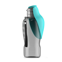 Portable Large Capacity Pet Water Bottle with Foldable Lid for Dogs