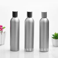 300ml Aluminum Bottle with 24-410 Flip Top Cap for Lotion, Toner, Massage Oil