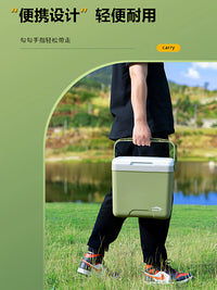Portable Insulated Cooler Box for Camping, Commercial Use, and Car Travel - Keeps Food Fresh