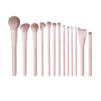 Peach Blossom Professional Makeup Brush Set for Eyeshadow, Blush, Contour, and Concealer