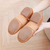 Leather Soft Sole Jazz Ballet Dance Shoes for Girls and Teachers