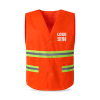 LIKAI High-Visibility Reflective Safety Vest for Workwear