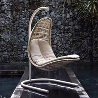 Outdoor Wicker Hanging Basket Chair for Patio Garden Balcony