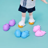 OB11 Doll Duck Slippers for BJD Dolls, Casual Shoes for Male and Female Doll Bodies