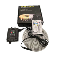 Solar LED Strip Lights Outdoor Waterproof Garden Villa Balcony Decorative Ambient Lighting