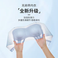 Strapless Push-Up Bra for Women, Non-Slip, Backless, Seamless, Invisible, Thin Summer Design