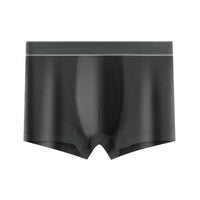 Men's Classic Cotton Boxer Briefs Breathable Double-Layer Crotch Seamless Underwear