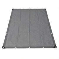 High-Density Gray Sun Shade Net for Balcony and Garden Privacy