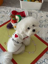 Breathable Modal Ribbed Knit Pet Shirt for Small to Medium Dogs