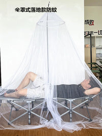 Portable Dome Mosquito Net for Indoor/Outdoor Use - Hammock, Lounger, Crib, Single/Twin Bed
