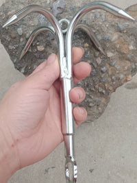 Stainless Steel Grappling Anchor Hook for Fishing and Retrieval