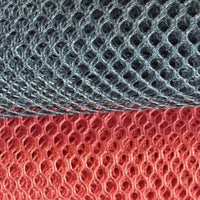 Polyester Hexagonal Mesh Fabric for Bags, Shoes, Fishing Nets, and Tents