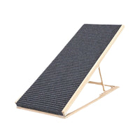 Foldable Solid Wood Pet Stairs Ramp for Dogs and Cats, Non-Slip Portable Pet Ladder