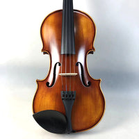 Handmade Solid Wood Ebony Viola for Practice, Exams, and Performance with Oily Finish