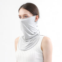 Summer Outdoor Cycling UV Protection Neck Gaiter Face Mask for Women