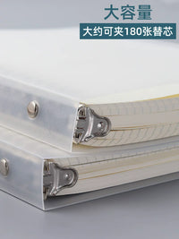 B5/A4 Detachable Loose-Leaf Notebook with Refills and Binder for Students