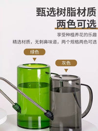 Long Spout Stainless Steel Watering Can for Indoor Outdoor Plants