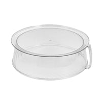 Microwave Splatter Cover with Handle, High Temperature Resistant Food Cover for Reheating Meals