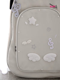 Pure White Acoustic Electric Guitar Bass Gig Bag Thickened Padded Protection