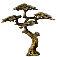Miniature Landscape Ornament with Welcoming Pine, Lion Boat, and Fish Tank for Ecological Potted Plants