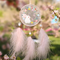 DIY Embroidery Kit Dream Catcher Ribbon Silk Stitch Ancient Style Handcraft