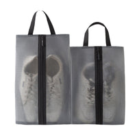 Portable Dustproof Moisture-proof Shoe Bag with Handle, Large Capacity Travel Storage