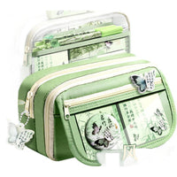 Vintage Style Large Capacity Pencil Case for Students