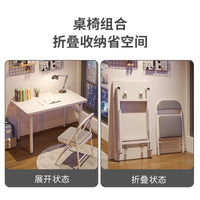 Foldable Portable Dining Table for Home, Study, or Market Stall - Easy Setup & Storage