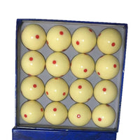 Standard Billiard Cue Ball, White Crystal Pool Ball for Black 8 Chinese Style Pool Tables, Single Ball