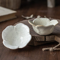 Japanese Retro Ceramic Dipping Sauce Dishes, Small Seasoning Plates for Table Decoration