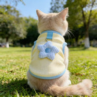 Pet Vest Harness for Small Dogs and Cats - Breathable, Lightweight, and Leash-Attachable